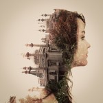 Double Exposure Portraits By Dan Mountford